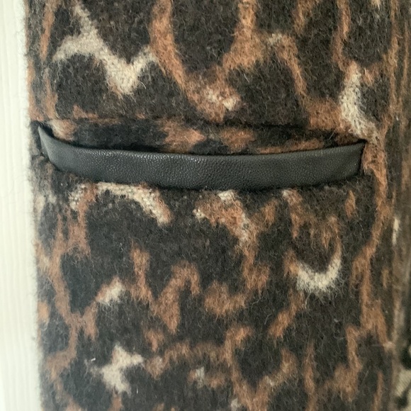 Leopard print open front sweater jacket - Ready to wear! - Picture 2 of 4